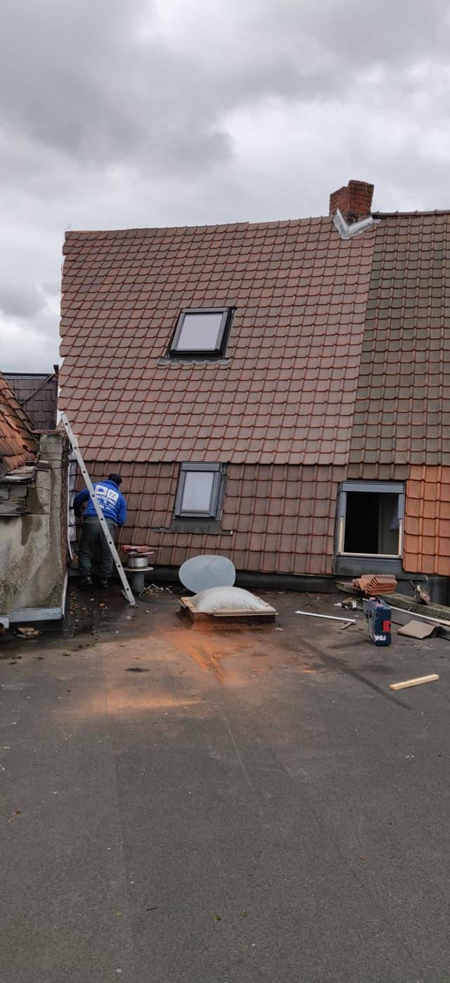 3- Travaux de couverture après